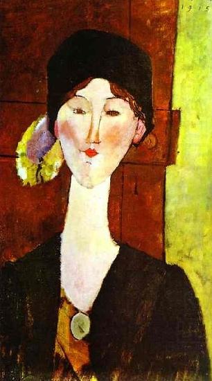 Amedeo Modigliani Portrait of Beatris Hastings china oil painting image